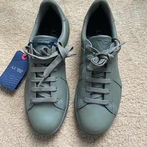 Green Giorgio Armani sneakers